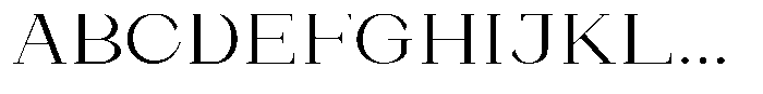 Bleshil Light Expanded Font