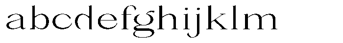 Bleshil Light Expanded FONT
