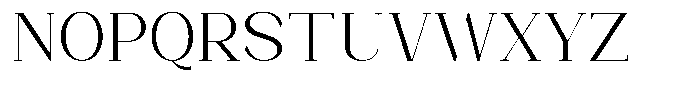 Bleshil Light L-T Font UPPERCASE