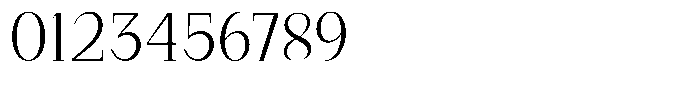 Bleshil Light Semi Condensed L-T Font OTHER CHARS
