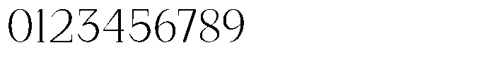 Bleshil Light Semi Condensed Font OTHER CHARS