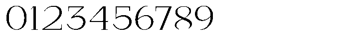 Bleshil Light Semi Expanded L-T Font OTHER CHARS