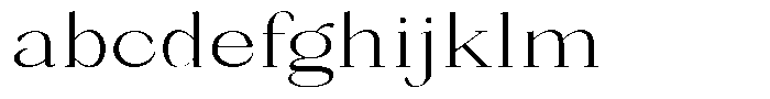Bleshil Light Semi Expanded L-T FONT