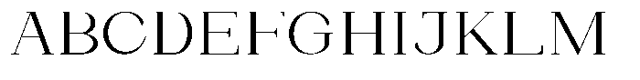 Bleshil Light Semi Expanded Font UPPERCASE