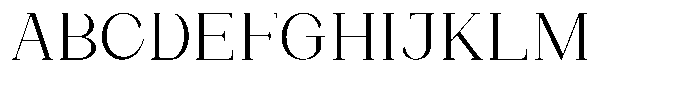 Bleshil Light Font UPPERCASE