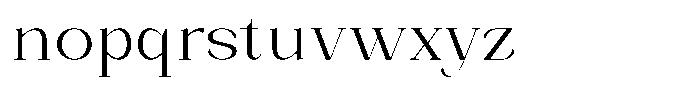 Bleshil Light Font LOWERCASE