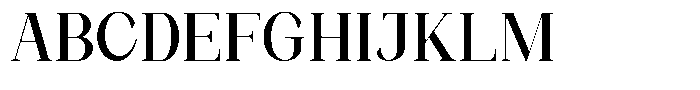 Bleshil Medium Condensed L-T Font