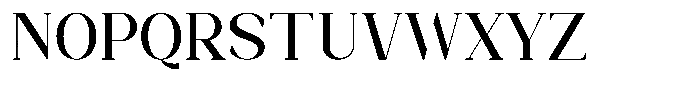 Bleshil Medium Condensed Font UPPERCASE