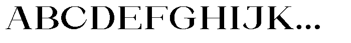 Bleshil Medium Expanded Font UPPERCASE