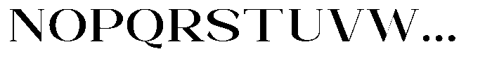 Bleshil Medium Expanded Font UPPERCASE