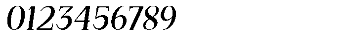 Bleshil Medium Semi Condensed Slant L-T Font OTHER CHARS