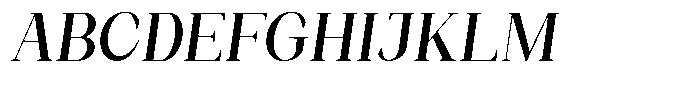 Bleshil Medium Semi Condensed Slant L-T Font