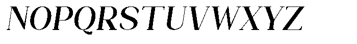 Bleshil Medium Semi Condensed Slt Font UPPERCASE