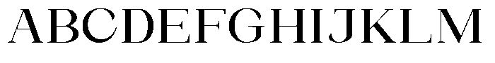 Bleshil Medium Semi Expanded L-T Font UPPERCASE