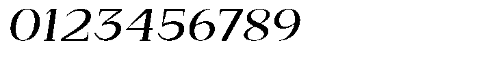 Bleshil Medium Semi Expanded Slant Font OTHER CHARS