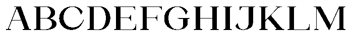 Bleshil Medium Semi Expanded Font UPPERCASE