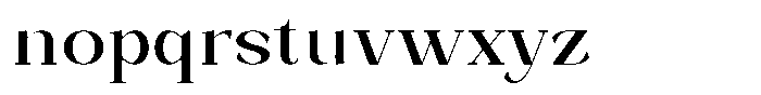 Bleshil Medium Font LOWERCASE
