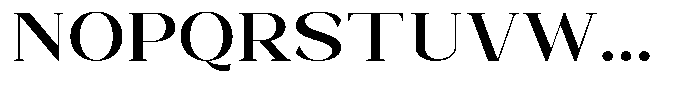 Bleshil Semi Bold Expanded L-T Font UPPERCASE