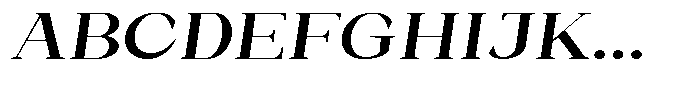 Bleshil Semi Bold Expanded Slant Font