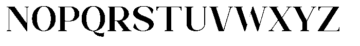 Bleshil Semi Bold L-T Font UPPERCASE