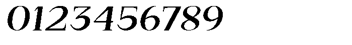 Bleshil Semi Bold Semi Exp Slt L-T Font OTHER CHARS