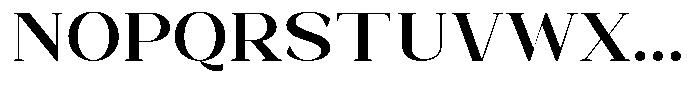 Bleshil Semi Bold Semi Expanded L-T Font UPPERCASE