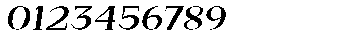 Bleshil Semi Bold Semi Expanded Slant Font OTHER CHARS