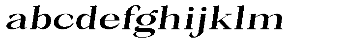 Bleshil Semi Bold Semi Expanded Slant FONT