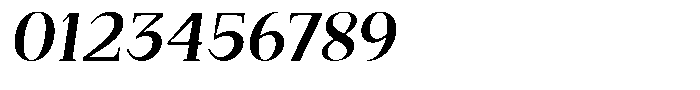 Bleshil Semi Bold Slant L-T Font OTHER CHARS