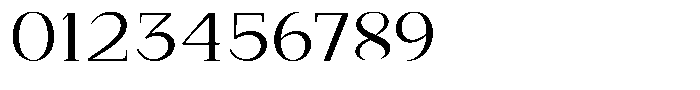 Bleshil Semi Expanded L-T Font OTHER CHARS