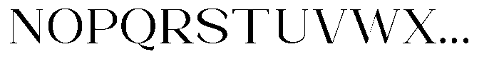 Bleshil Semi Expanded L-T Font UPPERCASE