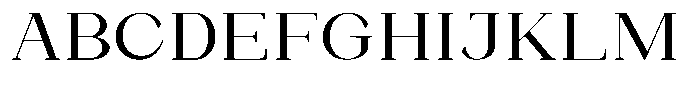 Bleshil Semi Expanded Font UPPERCASE