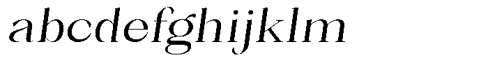 Bleshil Slant L-T FONT