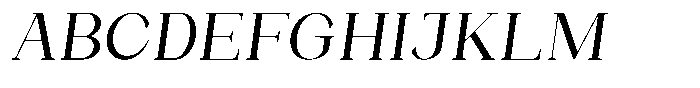 Bleshil Slant Font UPPERCASE