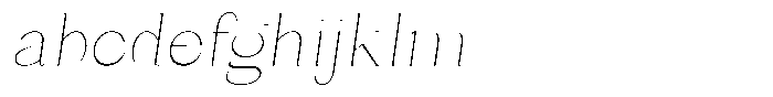 Bleshil Thin Semi Condensed Slant FONT