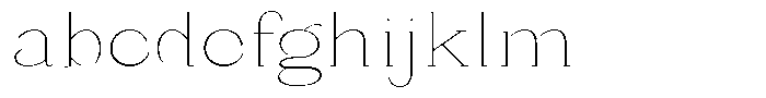 Bleshil Thin Semi Expanded L-T FONT