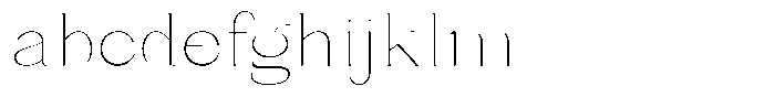 Bleshil Thin FONT