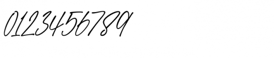 Blessed Signature Regular Font OTHER CHARS