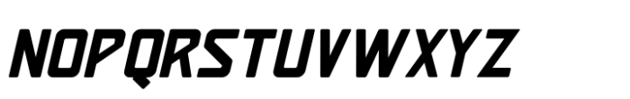 Blesteru Italic Font UPPERCASE