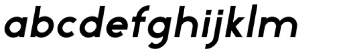 Blick Sans Bold Italic Font LOWERCASE