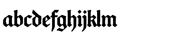 Blightmark Blackletter Regular FONT