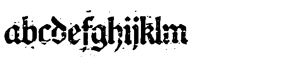 Blightmark Blackletter Textured FONT