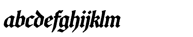 Blightmark Oblique Regular FONT
