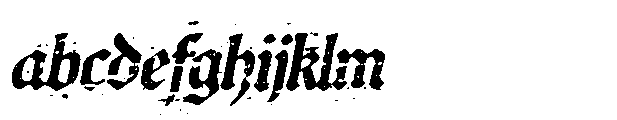 Blightmark Oblique Textured FONT