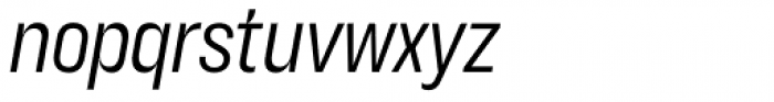 Blimone Regular Italic Font LOWERCASE