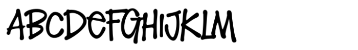 Blind Strokes Font UPPERCASE