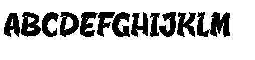Bling Nioh Dingbat Font UPPERCASE