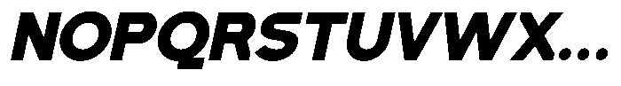 Blinko Oblique Font UPPERCASE