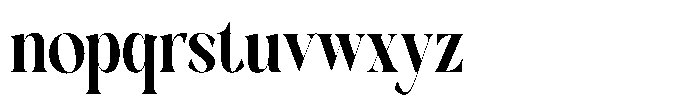 Blinky Kalmie Regular Font LOWERCASE