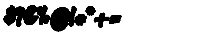 Blislyn Line Blislyn Shadow Regular Font OTHER CHARS